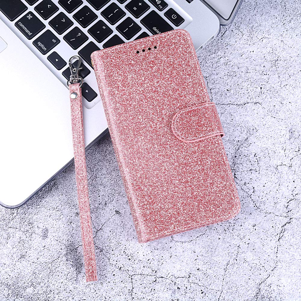 ASUWISH Wallet Case for LG Velvet 5G (2020) - Compatible with Verizon G5 UW & T-Mobile LM-G900UM | Includes Tempered Glass Screen Protector & Card Holder Slot with Kickstand (Pink) - Perfect for Everyday Use, Travel & Hands-Free Viewing