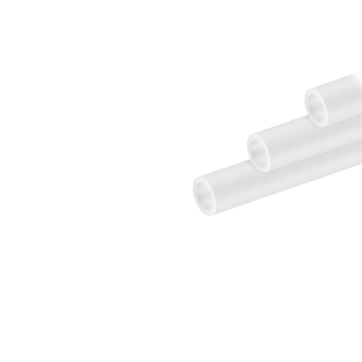 Corsair Hydro X Series XT Hardline 12mm Satin White Tubing (3 x 1M) - Premium PC Water Cooling Tubing for Custom Liquid Cooling Systems - Perfect for Gaming PCs and Workstation Builds