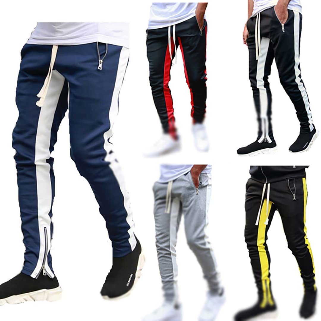 XYGJZ Men's Casual Jogger Pants - Slim Fit Athletic Sweatpants for Gym, Running & Workout | Comfortable Fitness Trousers for Sports & Lounge Wear