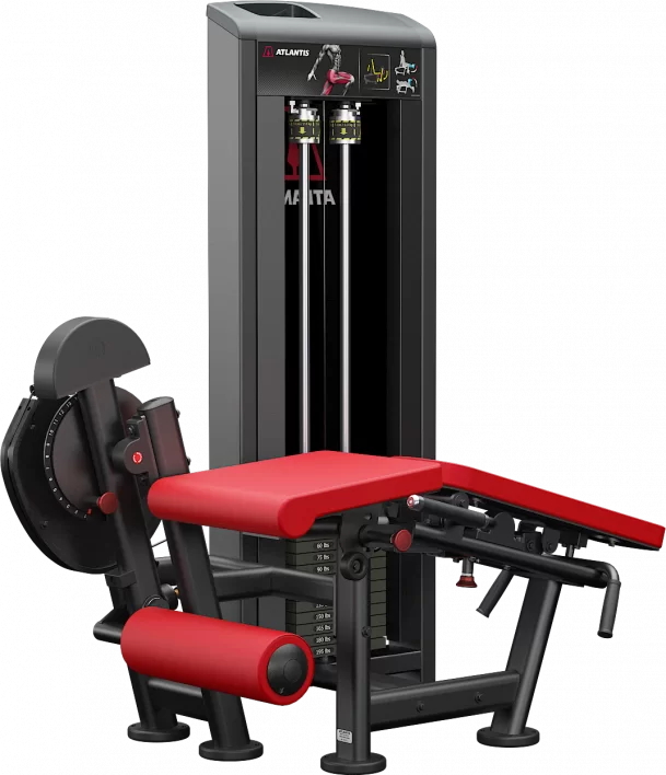 ATLANTIS Leg Extension and Lying Leg Curl Machine for Home Gym - Strength Training Equipment for Quads & Hamstrings - Perfect for Leg Workouts & Muscle Building