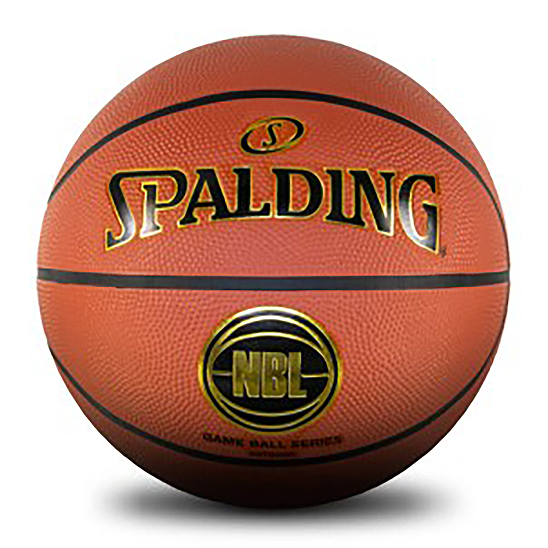 Spalding NBL Replica Game Basketball - Official Size 7 Outdoor/Indoor Basketball for Men & Kids - Perfect for Streetball, Training, and Competitive Games