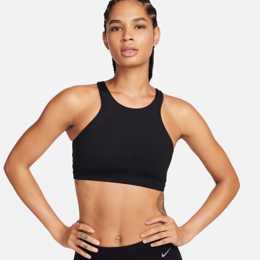 Nike Women's Lightly Lined Medium Support Sports Bra - Comfortable Workout & Yoga Top for Active Lifestyles