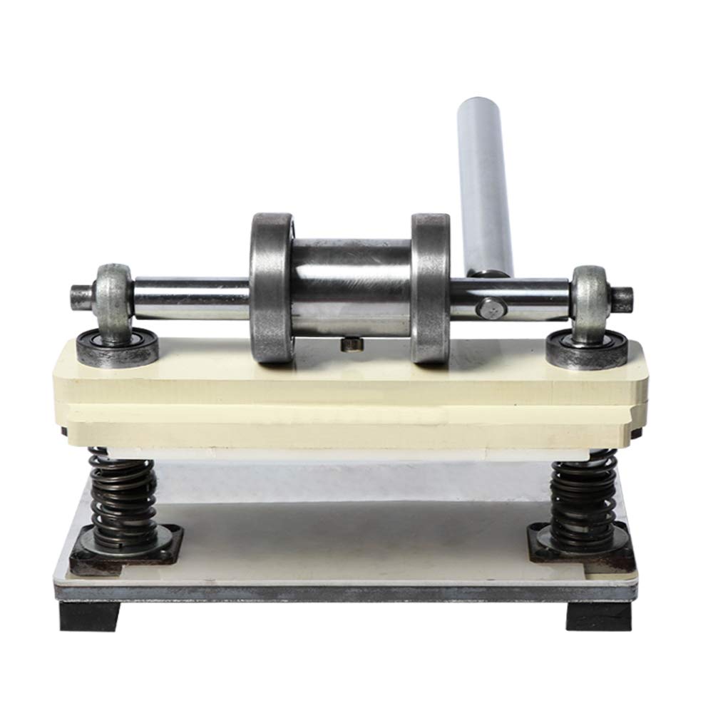 Premium Manual Leather Die Cutting Press Machine - Heavy Duty Paper Cutter with Dual Guiding Shafts for Leather Embossing & Crafting | Perfect for DIY Projects, Scrapbooking & Leatherworking (Suitable for Various Materials)
