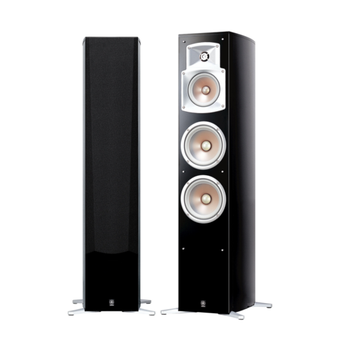 Yamaha NS-555 High-Performance Floorstanding Speakers - Premium Audio for Home Theater & Music Listening - Perfect for Living Room, Studio & Entertainment Spaces