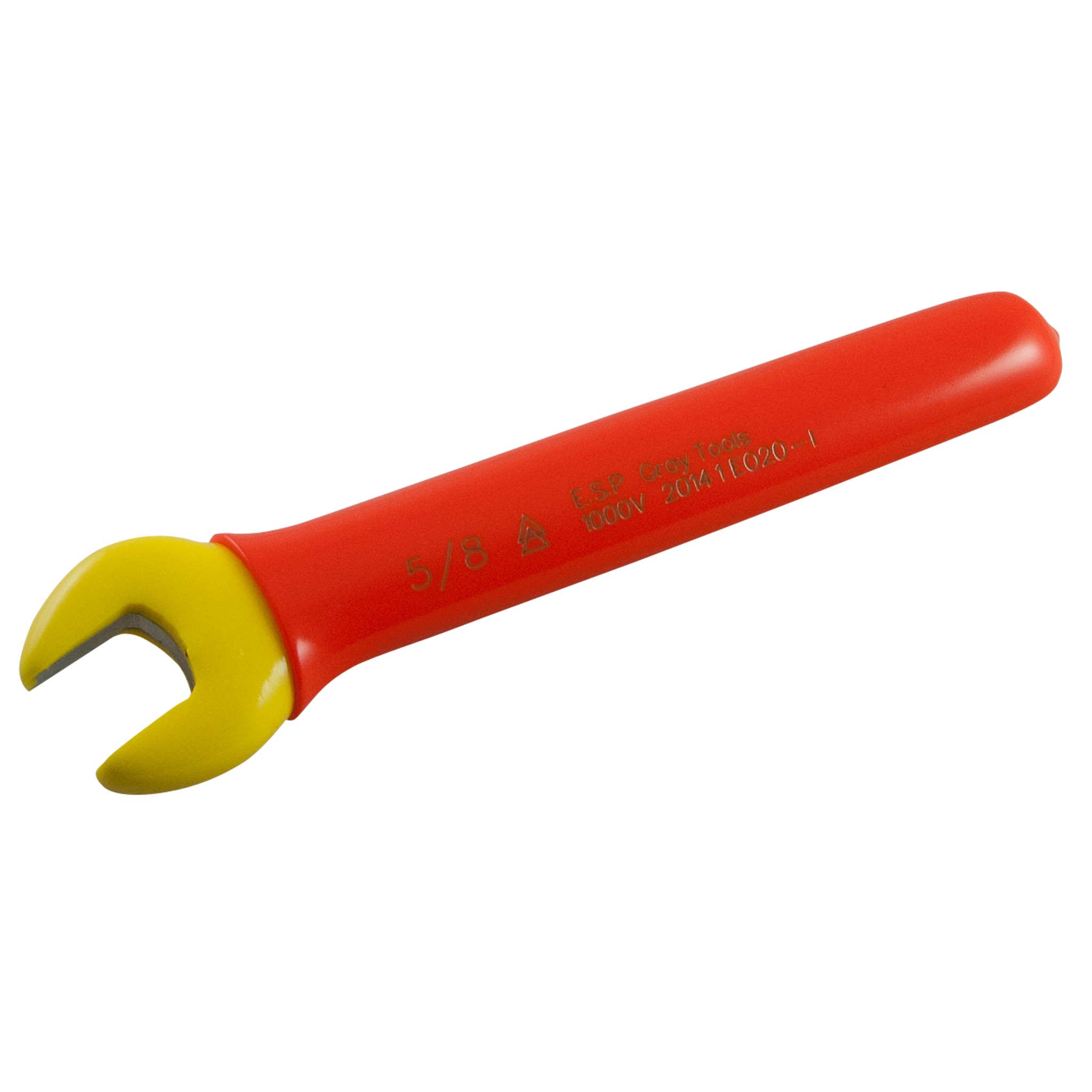 High-Quality Open End Insulated Wrenches SAE Set - Electrical Safety Tools for Professional Mechanics & DIY Home Repairs