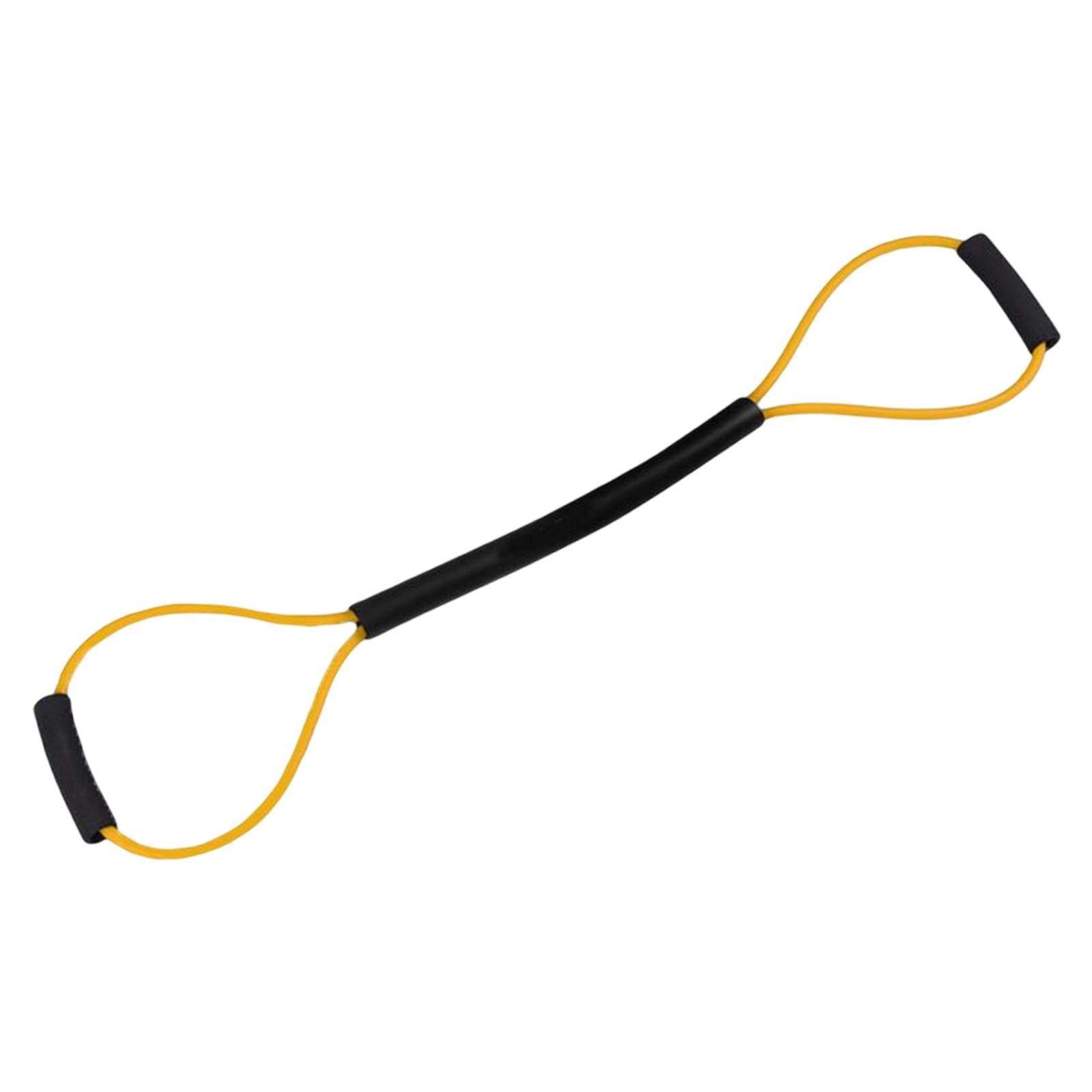 B Baosity Exercise Resistance Bands with Comfort Handles - Strength Training Tension Ropes for Women, MMA, Shadow Boxing & Indoor Fitness - Perfect for Home Workouts, Yoga & Cross Training