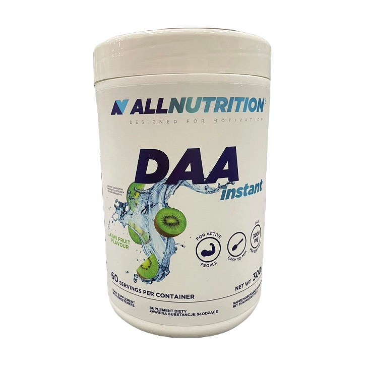 Allnutrition DAA Instant Powder 300g - Natural Testosterone Booster for Men, Muscle Growth & Recovery Supplement - Perfect for Gym, Fitness & Bodybuilding