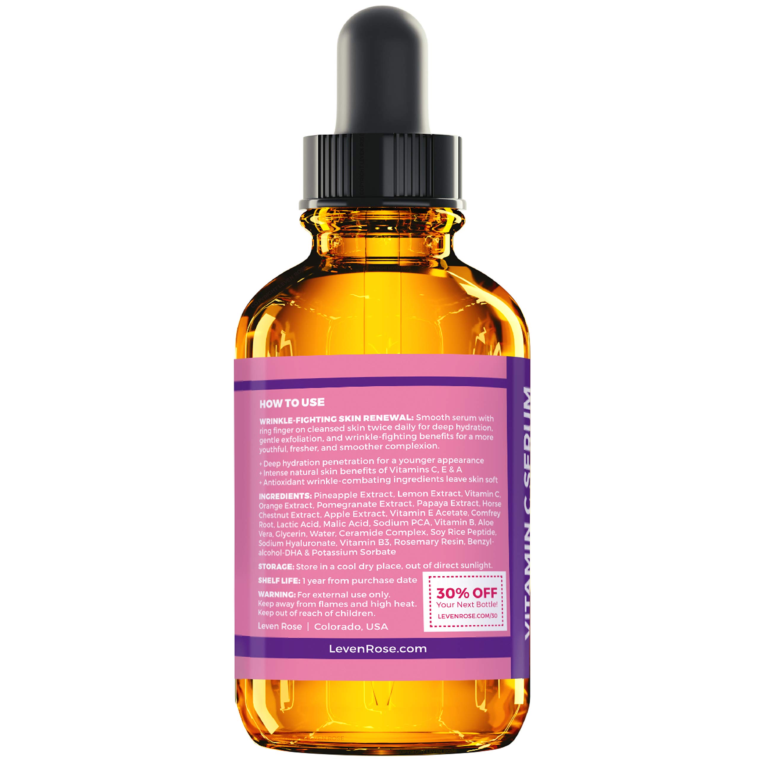 Best Vitamin C Brightening Serum Set with Rosehip Night Serum & Argan Morning Serum - Anti-Aging, Hydrating & Glowing Skin Care Essentials for Day & Night Use