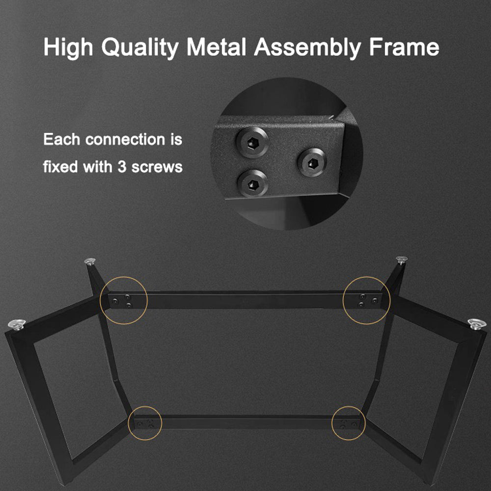 120x60cm Matte Grey Minimalist Slate Coffee Table - Modern Marble Tea Table for Living Room, Rectangle Cocktail Side Table with Solid Metal Legs - Perfect for Small Spaces, Apartments & Lounge Decor