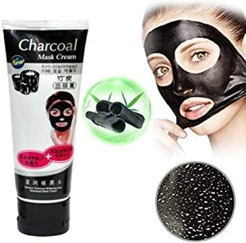First Beauty Charcoal Blackhead Remover Peel Off Face Mask Cream - Pimple Cleaner for Men & Women (100g) - Deep Cleansing for Oily & Acne-Prone Skin - Perfect for Daily Skincare Routine