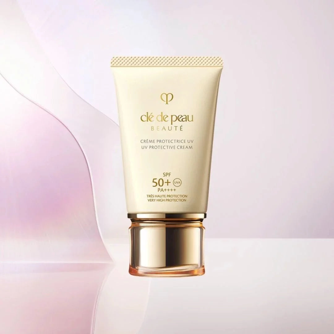 Clé de Peau UV Protective Cream SPF50+ PA++++ 50g - Sunscreen for Face, Anti-Aging & Moisturizing - Perfect for Daily Use, Outdoor Activities & Travel