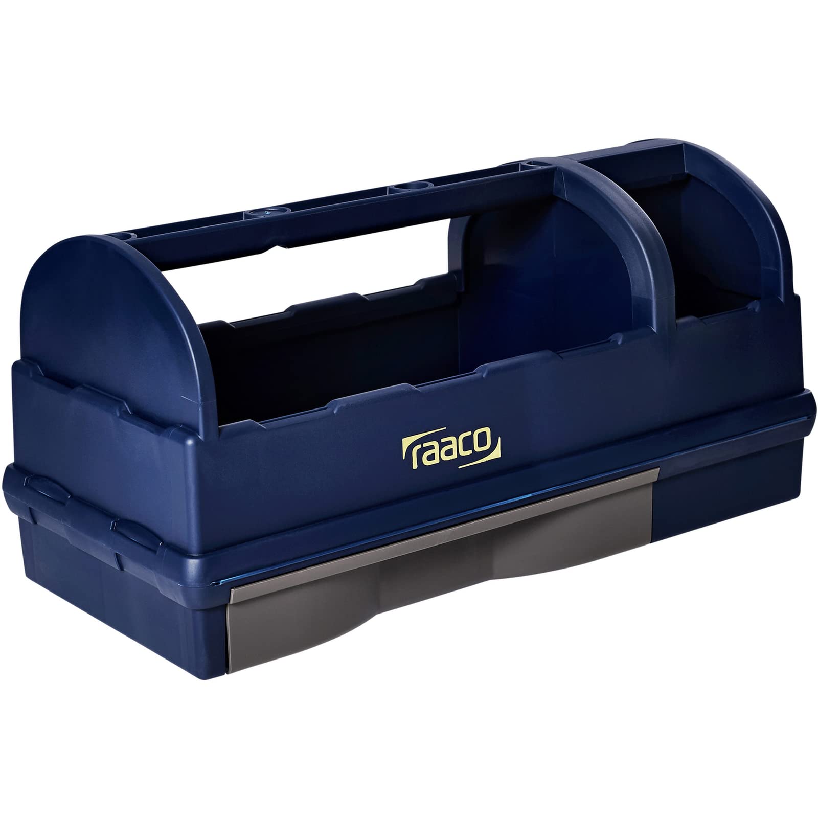 137195 Open Toolbox - Heavy Duty Blue Tool Storage Box for Mechanics & DIY Projects | Portable Tool Organizer for Garage, Workshop & Home Use