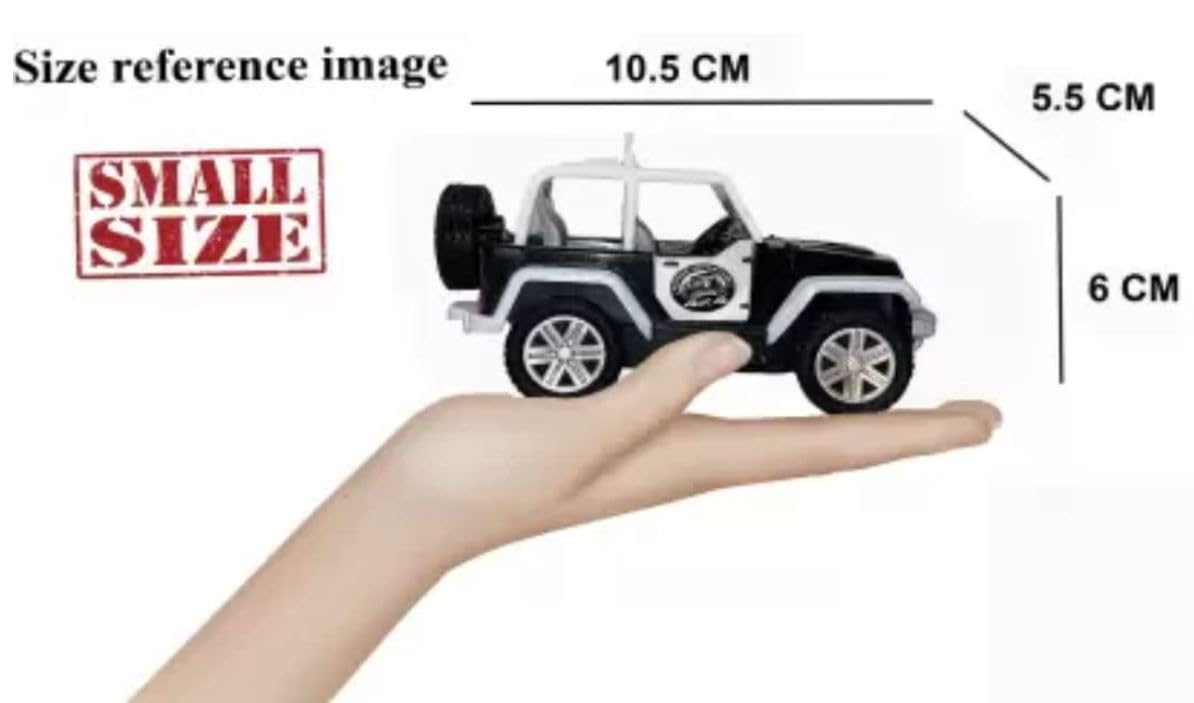 Vedanshi Toys Rescue Vehicle Set - Kids Jeep & Ambulance Toy Cars for Emergency Role Play & Pretend Play | Perfect for Birthday Gifts & Preschool Learning