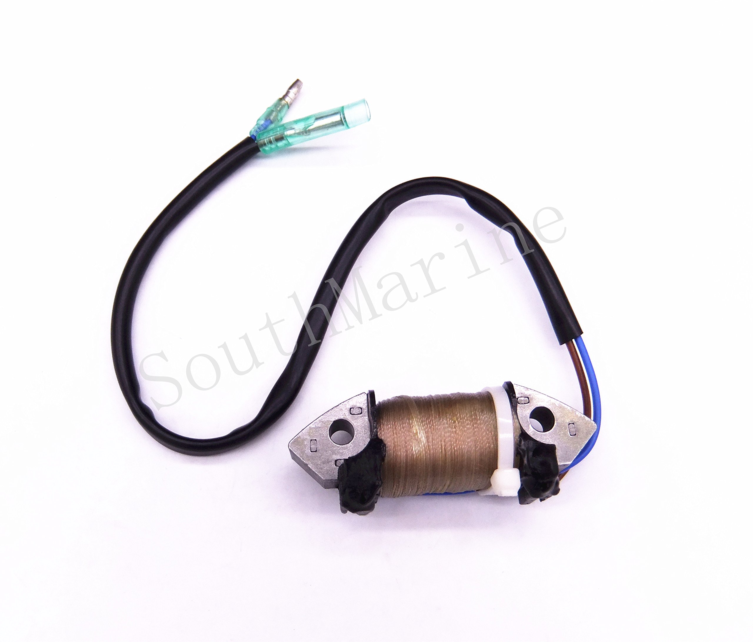 Boat Engine Ignition Coil 803844T01 - Compatible with Mercury, Mercruiser, Quicksilver 8HP 9.9HP, Tohatsu, Nissan, Evinrude Johnson OMC - Replaces 3AA-06021-0, 3AA060210M, 5040306, Sierra 18-25513 - Perfect for Marine Engine Repair & Maintenance