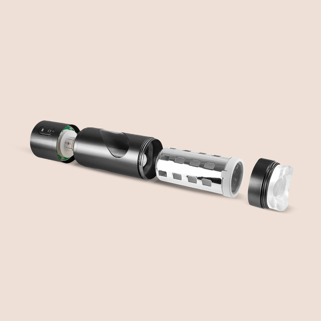 PDX Extreme Rechargeable Roto Bator Mouth - 360° Rotating & Thrusting Motion for Ultimate Pleasure | Perfect for Couples & Solo Play | Waterproof & USB Rechargeable Adult Toy
