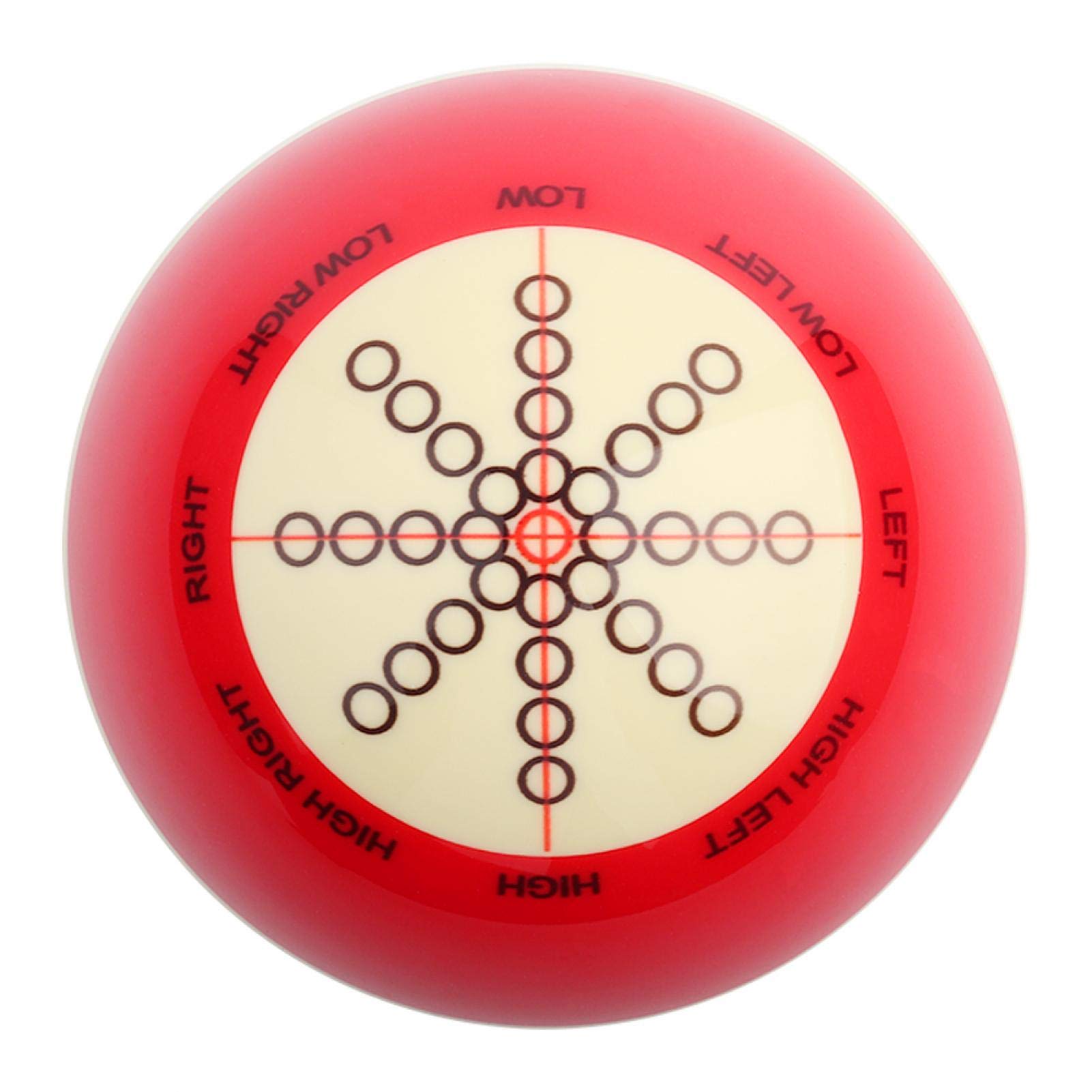 Kuuleyn Portable Billiard Cue Ball - Professional Practice Training Accessory for American Pool & Eight Ball - Perfect for Home, Bar, and Tournament Play