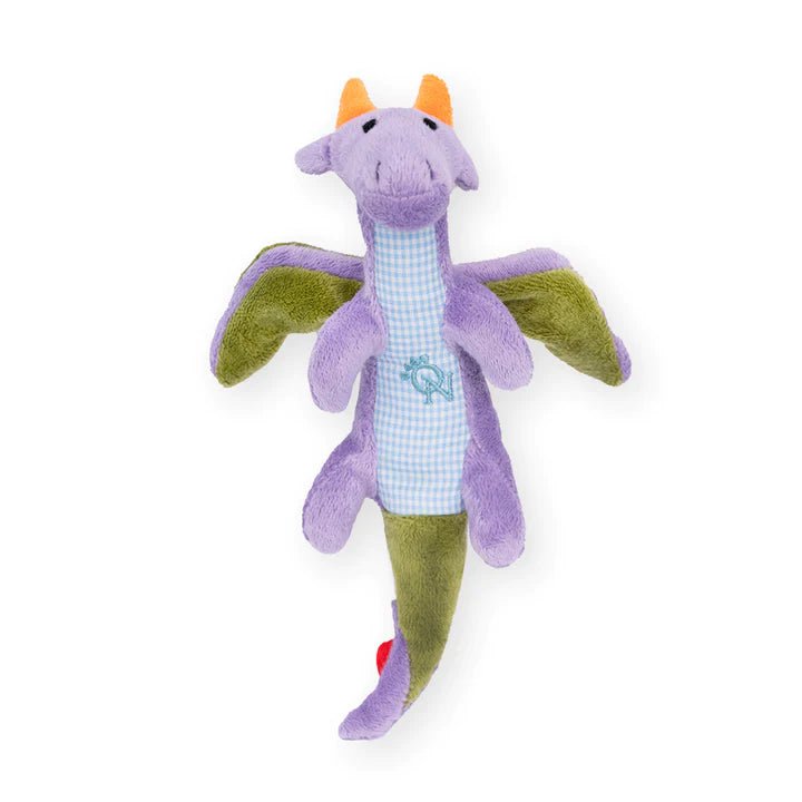 Dragon Pipsqueak Toy for Dogs - 2 Color Options - Perfect for Puppy Teething & Interactive Playtime