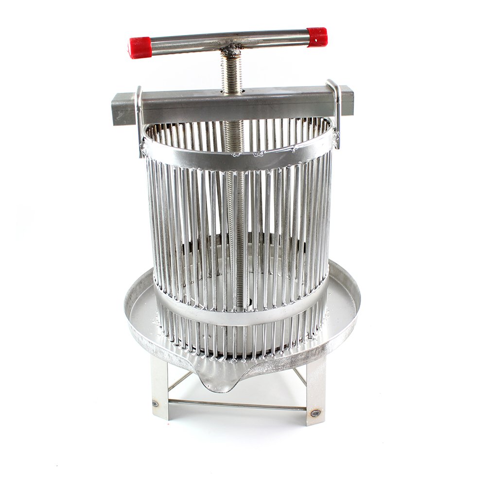 Manual Honey Press Extractor - Beekeeping Equipment for Home & Apiary Use