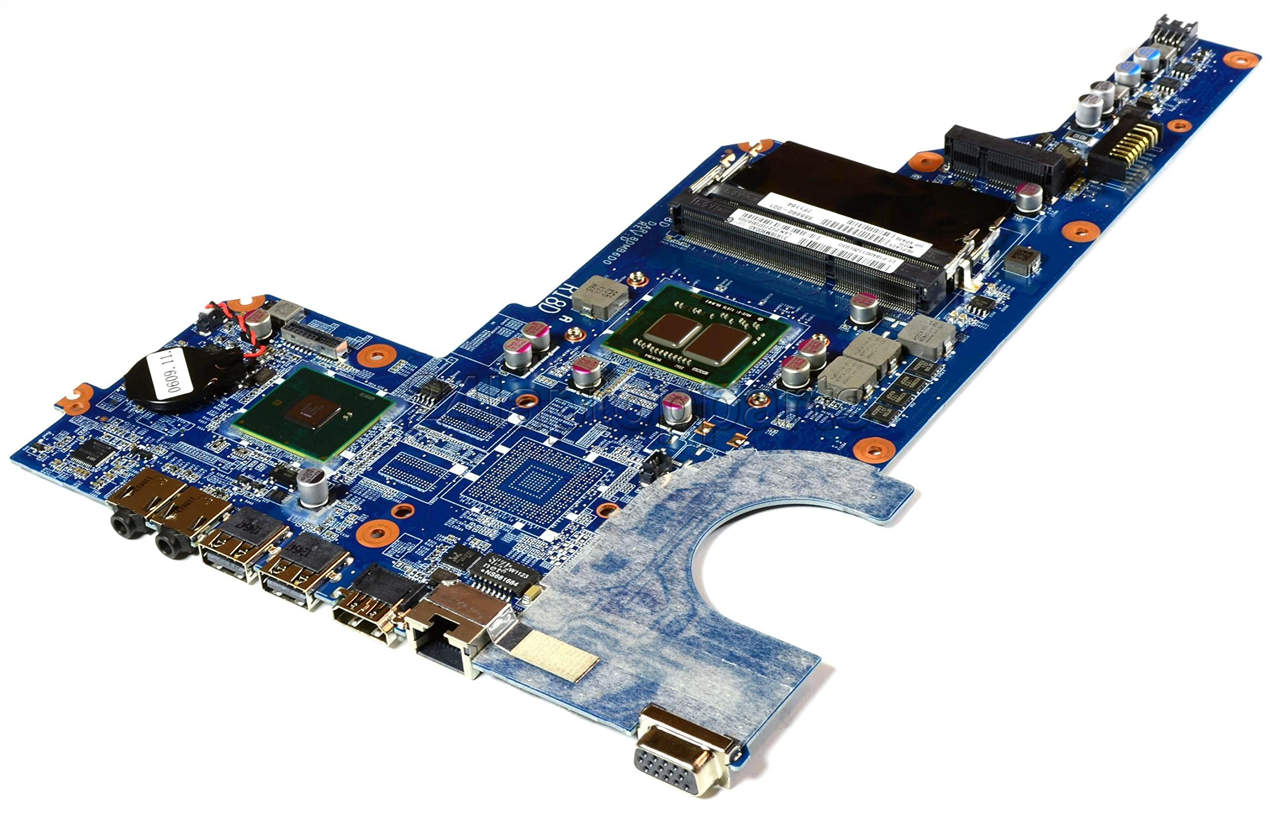 HP G7-1000 Laptop Motherboard with Intel Core i3-370M 2.4GHz CPU - Replacement Part for HP G7 Series Laptops - Ideal for Computer Repair & Upgrades