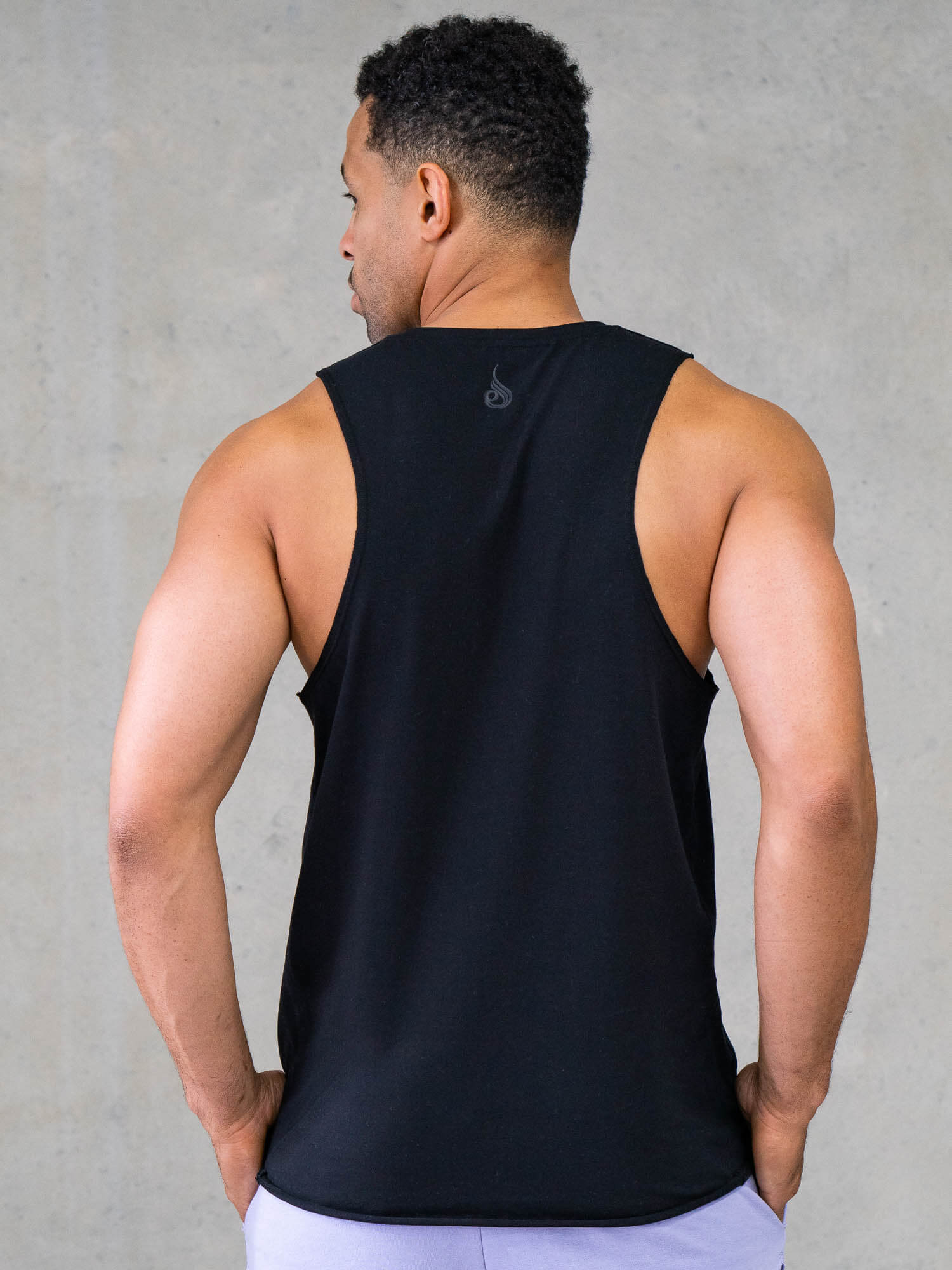 Force Tank Top for Men - Comfortable & Stylish Black Muscle Fit Shirt - Gym, Workout & Casual Wear