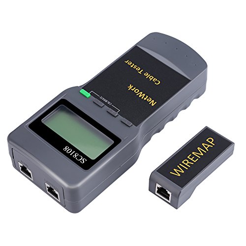 Professional Breakpoint Finder Network Cable Tester - RJ45 Ethernet LAN Tester for Home & Office Use - Perfect for Network Setup, Troubleshooting & Maintenance