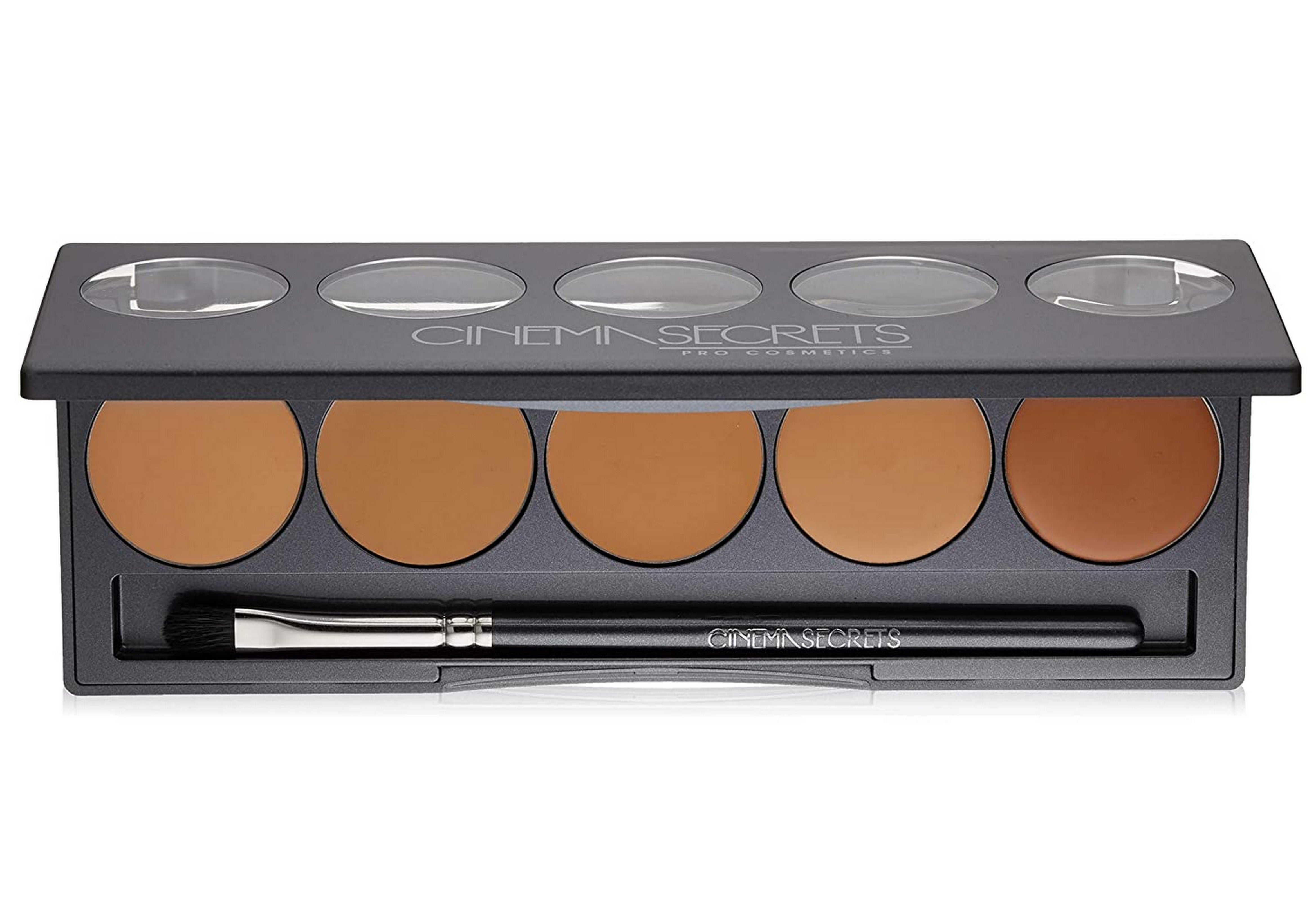 CINEMA SECRETS Pro Cosmetics Ultimate Foundation 5-In-1 Pro Palette - 300 Series | Professional Makeup Kit for Flawless Coverage | Perfect for Bridal, Photo Shoots & HD Camera Makeup