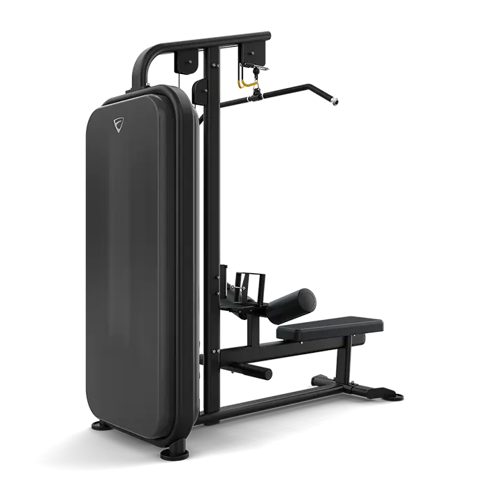 Vision Lat Pulldown & Seated Row Machine S331 - Home Gym Strength Training Equipment for Back & Arm Workouts