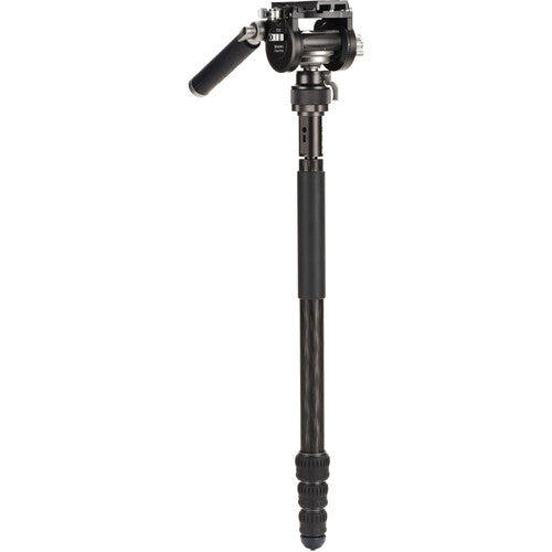 Benro Kingpod CF 2 Series 4-Section Carbon Fiber Tripod with FS36PRO Hybrid Head - Professional Photography & Videography Support for Outdoor Shooting