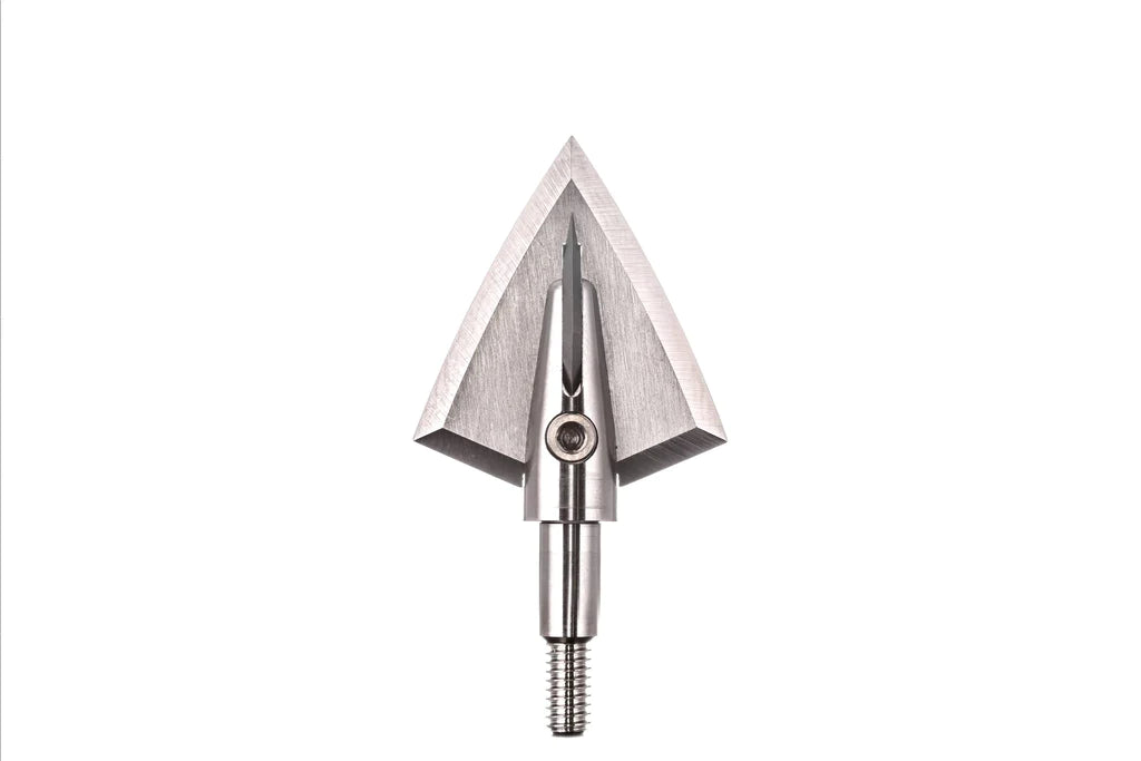 Day Six Gear Evo 150 Grain Broadheads - 3 Pack Hunting Arrows for Deer & Big Game | High Performance Fixed Blade Broadheads for Bowhunting & Target Practice