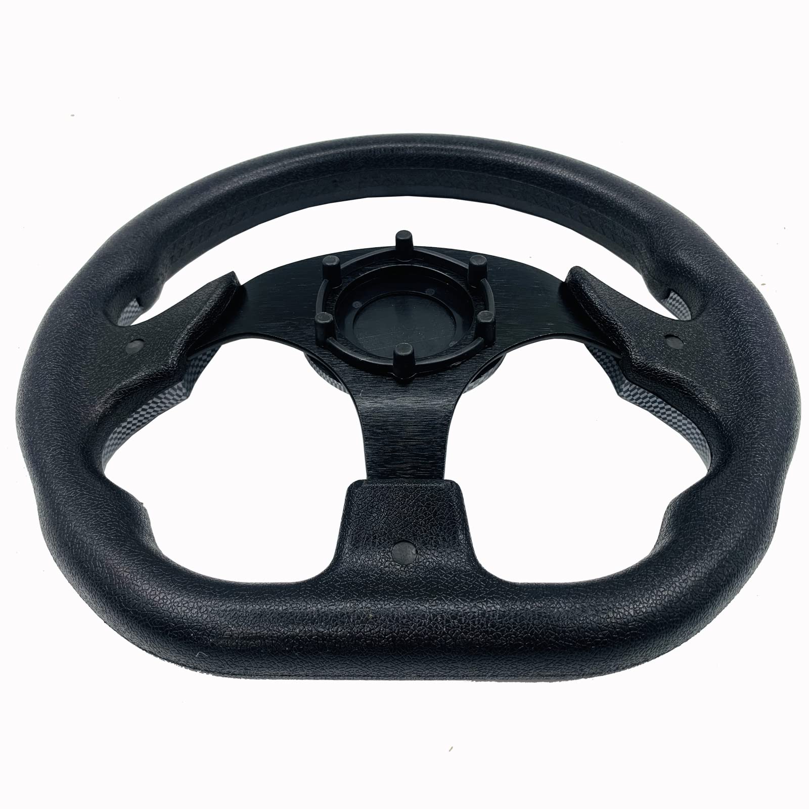 Universal Golf Cart Steering Wheel for EZGO RXV, TXT, Club Car DS & Precedent - Premium Replacement for EZGO, Yamaha Golf Carts - Perfect for Golf Courses, Resorts, and Private Communities