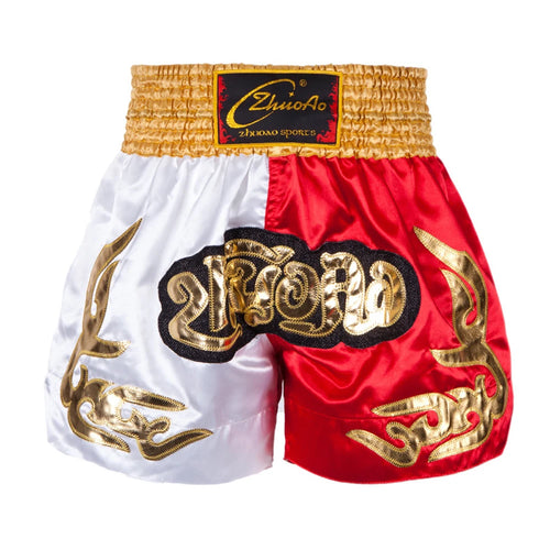 Breathable Fight Shorts for Men & Women - Lightweight Kickboxing & MMA Training Shorts - Perfect for Boxing, Muay Thai & Gym Workouts