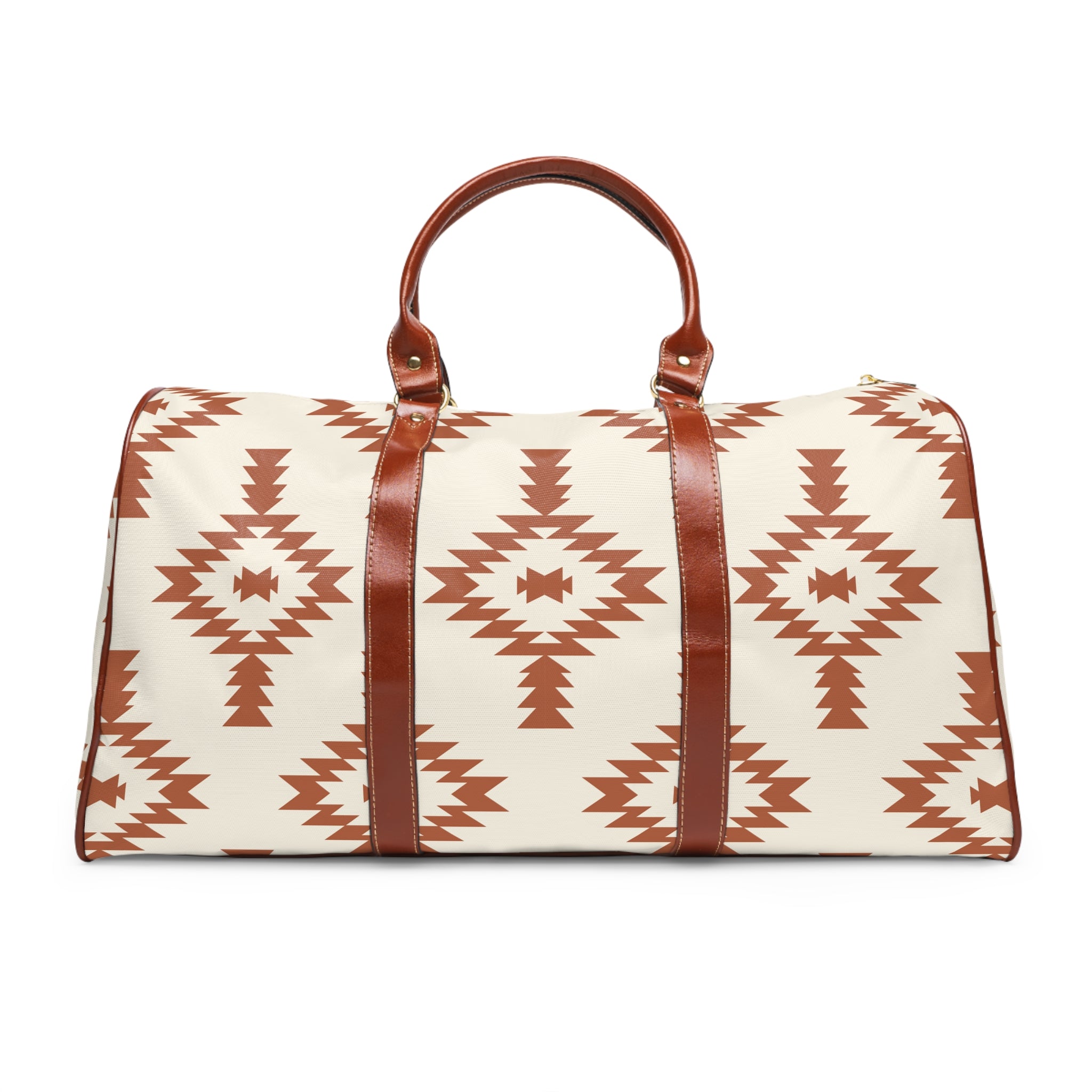 Southwestern Duffle Bag - Faux Leather Waterproof Travel Bag for Outdoor Adventures | Perfect for Camping, Hiking & Road Trips | Southwest Style Gift for Travelers & Adventurers