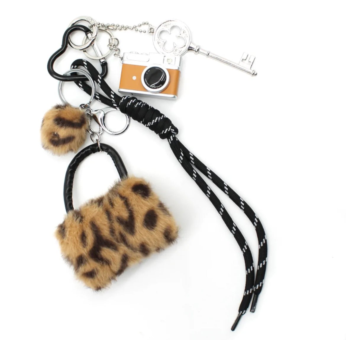 Leopard or Zebra Printed Keychain - Trendy Accessory to Stand Out | Perfect for Gifts, Travel, and Everyday Use