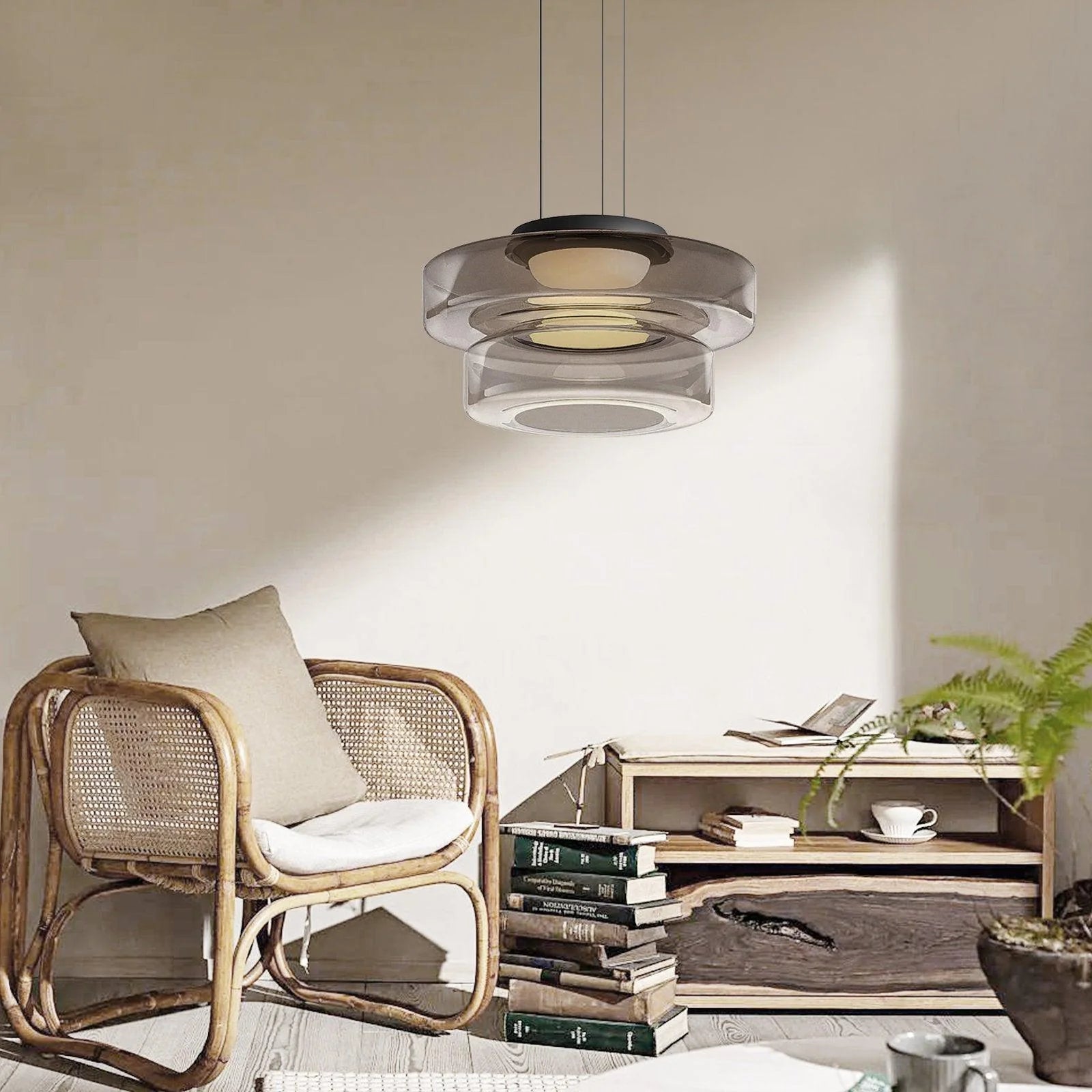 Modern Levels Series Pendant Light - Adjustable Hanging Chandelier for Kitchen Island, Dining Room & Bedroom Lighting