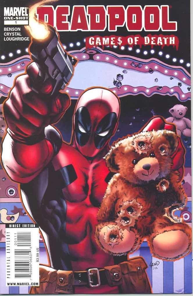 Deadpool Games of Death One-Shot Comic Book - Marvel Antihero Action Adventure Story - Perfect for Collectors & Superhero Fans (Gift Idea, Reading Entertainment)
