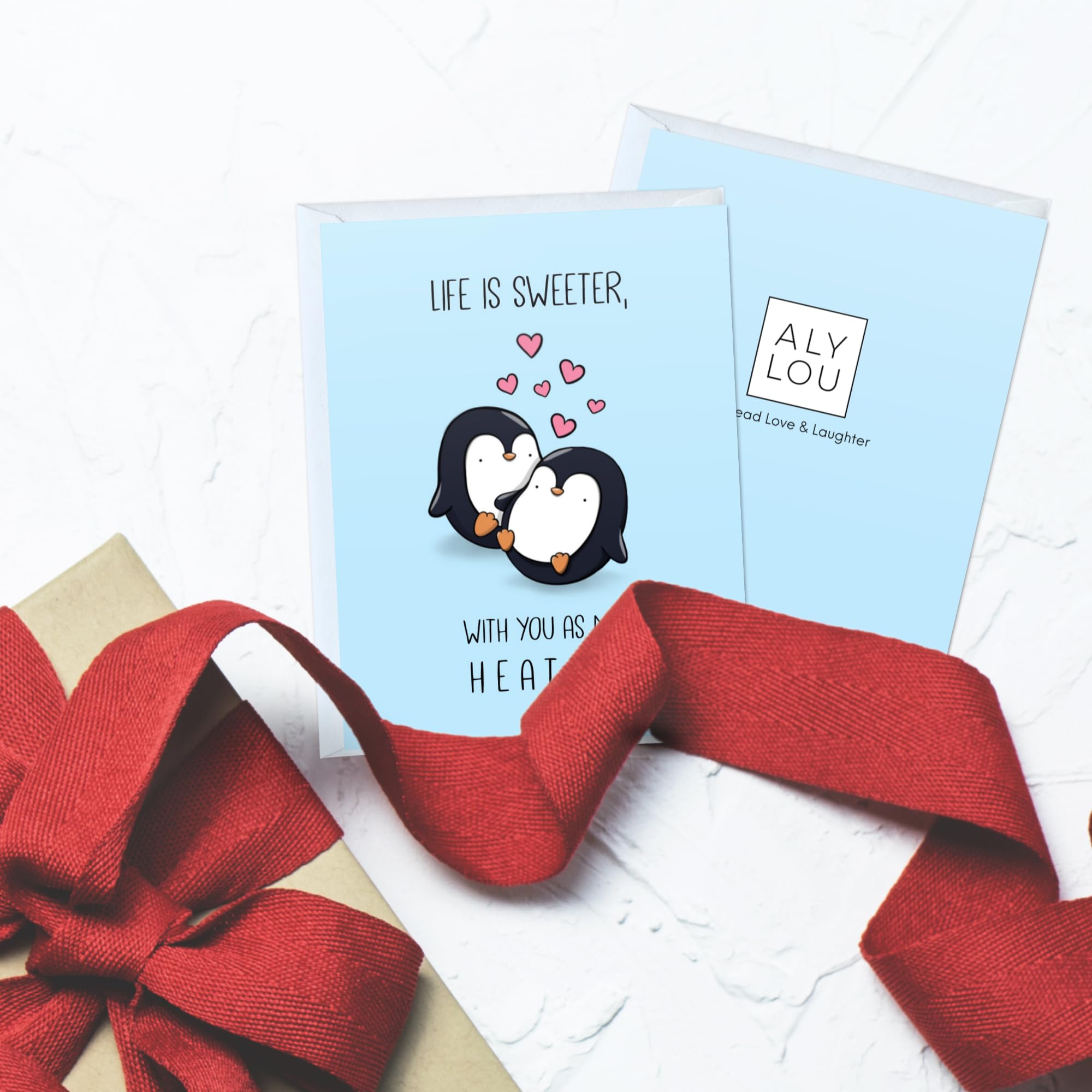 Funny Anniversary & Birthday Card for Couples - Handmade Greeting Card for Him Her
