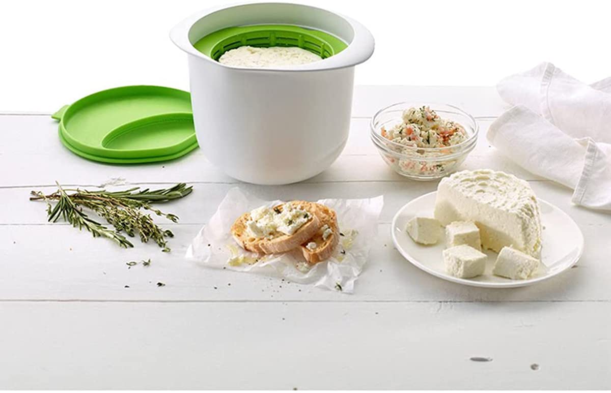 Microwave Cheese Maker Kit - DIY Homemade Cheese Maker for Mozzarella, Cheddar & More | Perfect for Family Cooking, Pizza Toppings & Party Snacks