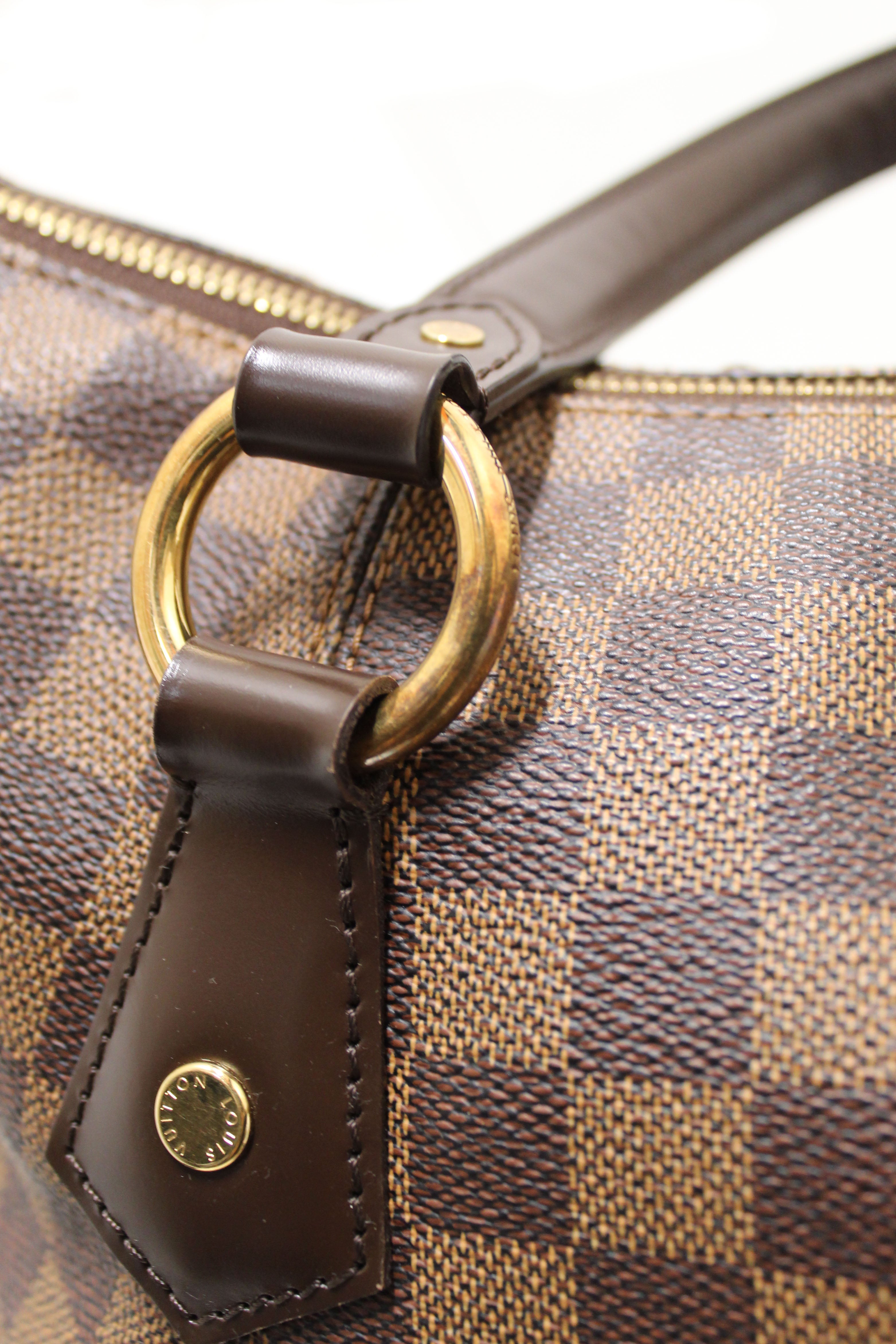 Authentic Louis Vuitton Damier Ebene Evora MM Tote Bag - Luxury Designer Handbag for Women, Perfect for Work, Travel & Everyday Use