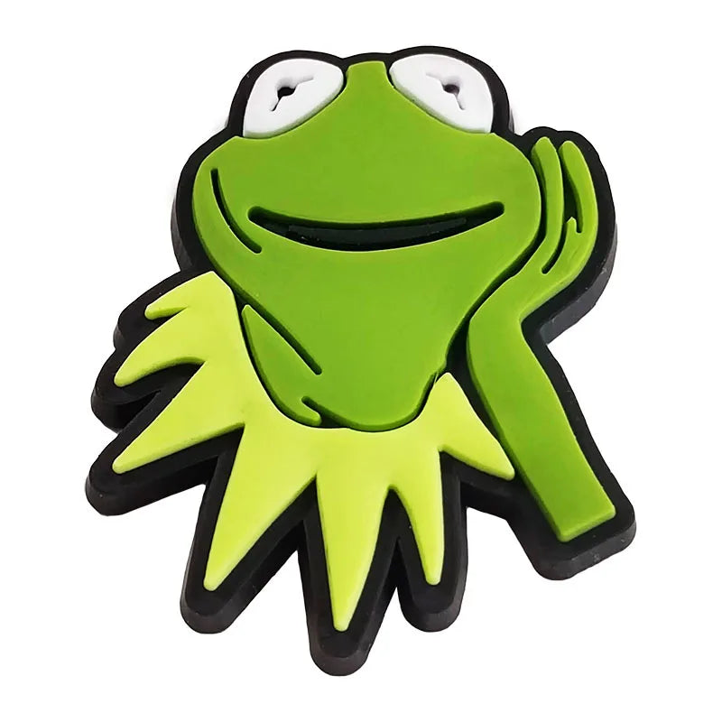 Sad Frog Shoe Charms Pins for Crocs - Cute Shoe Accessories Decorations for Kids & Adults - Perfect for Christmas Parties, Gifts & Everyday Fashion