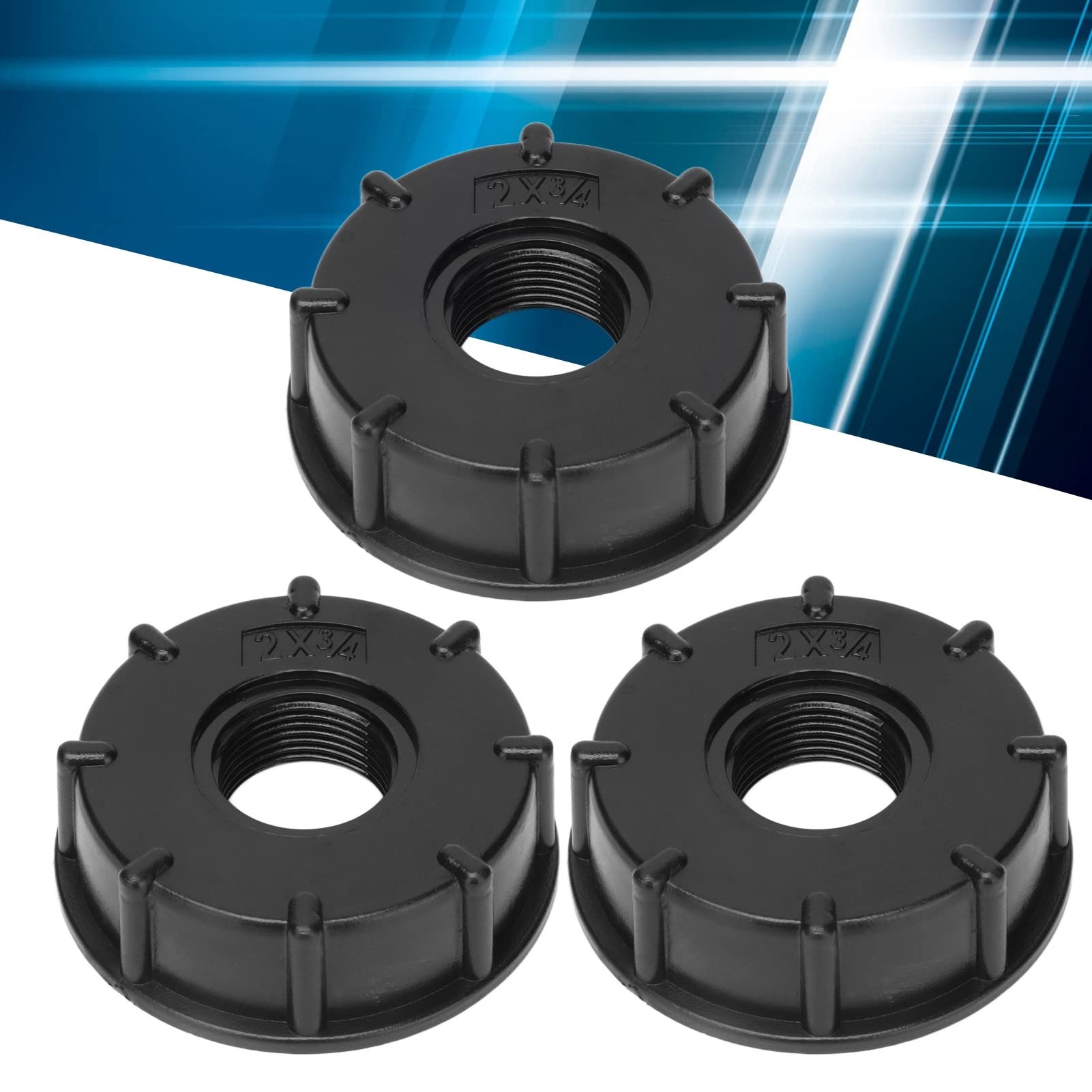 高效Water IBC Connector - G3/4化学桶专用排水接头，适用于工业、农业及储水系统