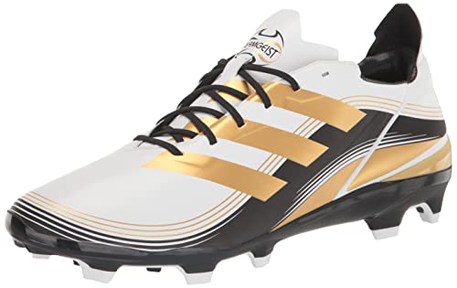 White/Gold Metallic/Black