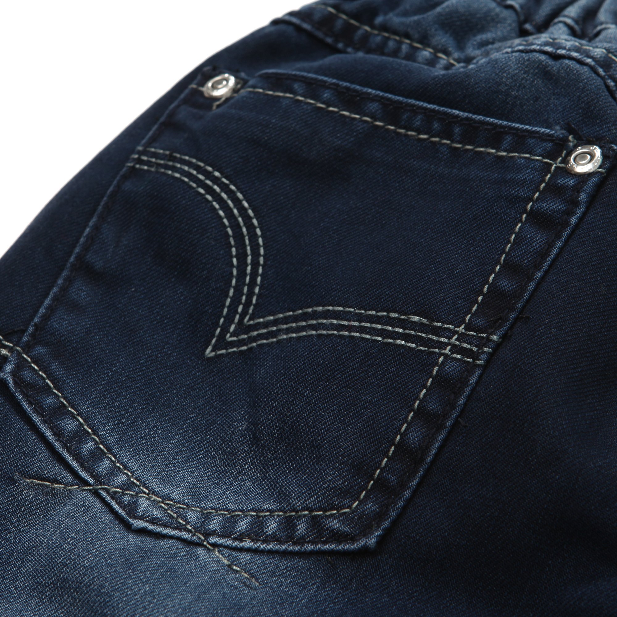 Richie House Girls' Denim Pants - Casual & Stylish for School