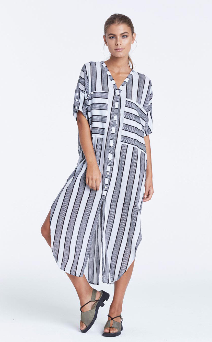 Blazing Sleeveless Shirt Dress for Women - Stylish & Comfortable Summer Casual Wear - Perfect for Beach, Office, and Date Nights