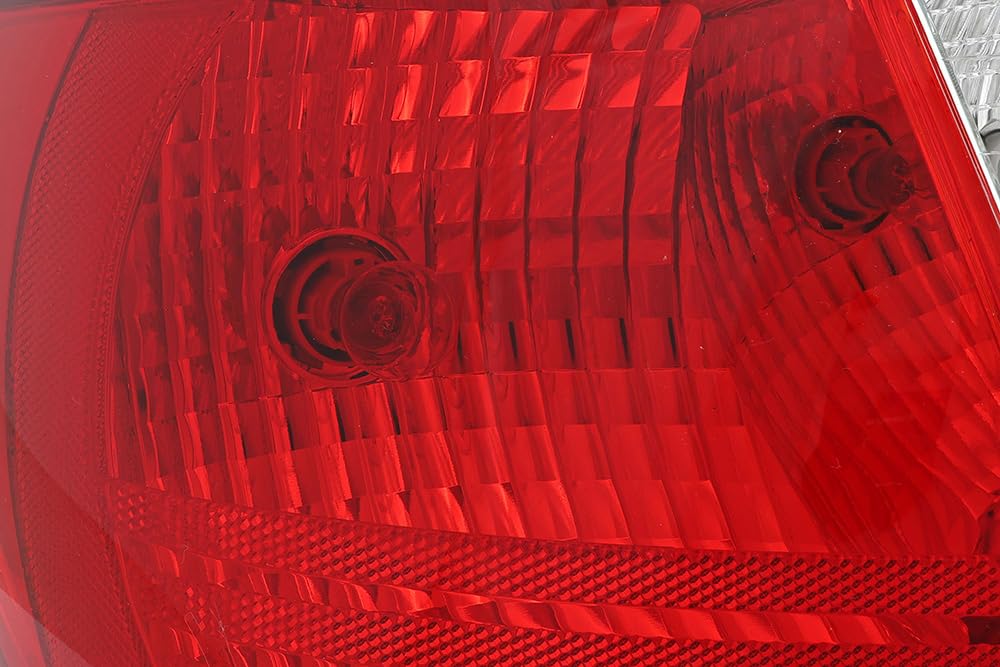 Kia Rio Tail Lights Lamps Set - Compatible with 2006 2007 2008 2009 Models - Left & Right Side Replacement - Perfect for Night Driving and Enhanced Vehicle Safety