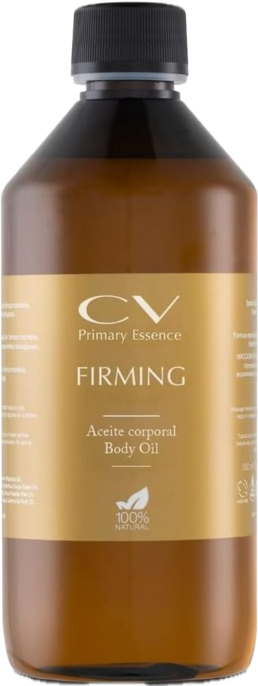 CV Cosmetica Vital Firming Body Oil 500ml - Natural Essential Oils for Skin Tightening & Hydration - Perfect for Post-Pregnancy, Weight Loss & Anti-Aging Body Care