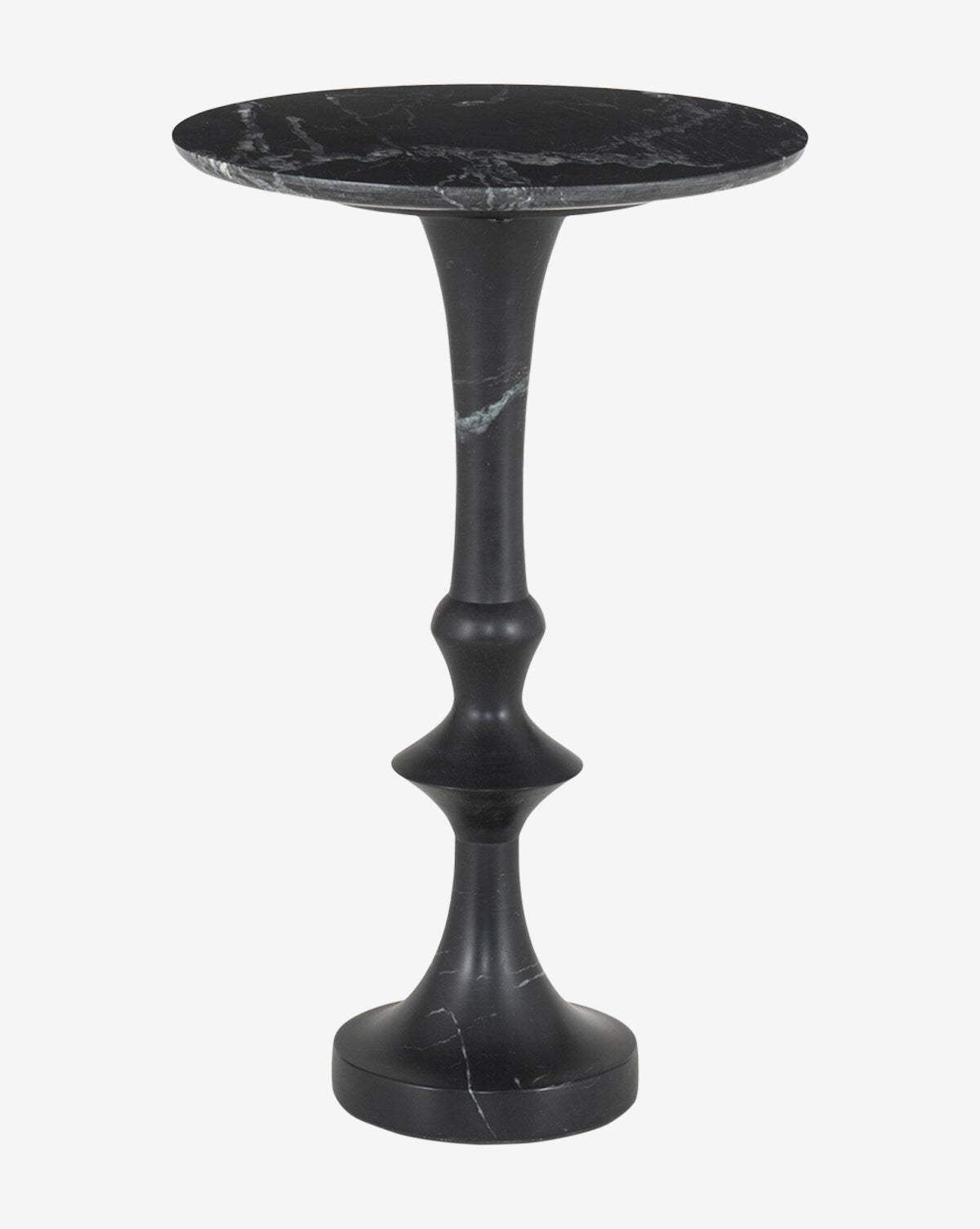 Modern Sconset Side Table - Small Accent Table for Living Room, Bedroom, or Office - Stylish End Table with Sturdy Metal Frame - Perfect for Coffee, Books, and Decor