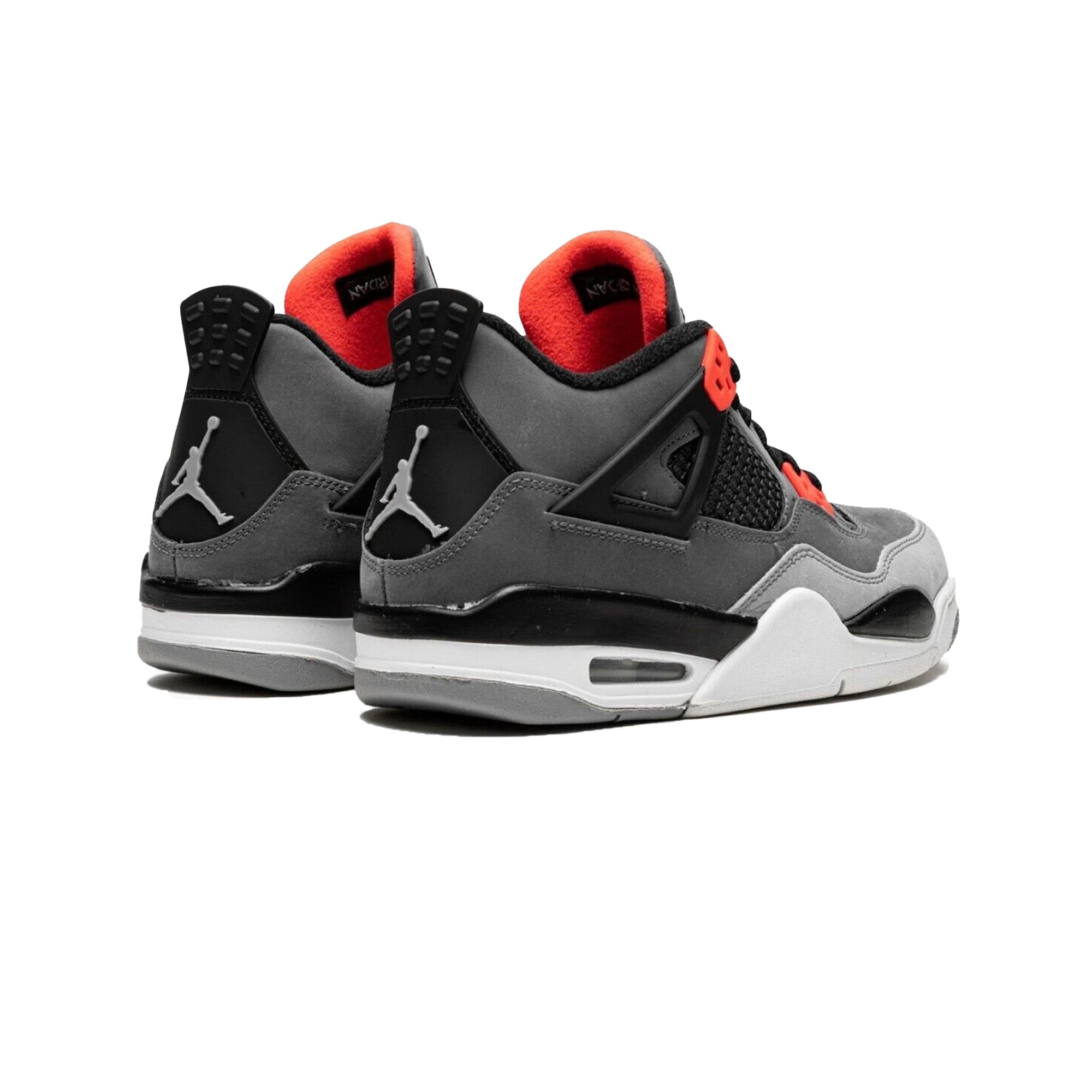 Air Jordan 4 Retro 'Infrared' GS Sneakers (2022) - Basketball Shoes for Women & Girls - Perfect for Streetwear & Casual Fashion