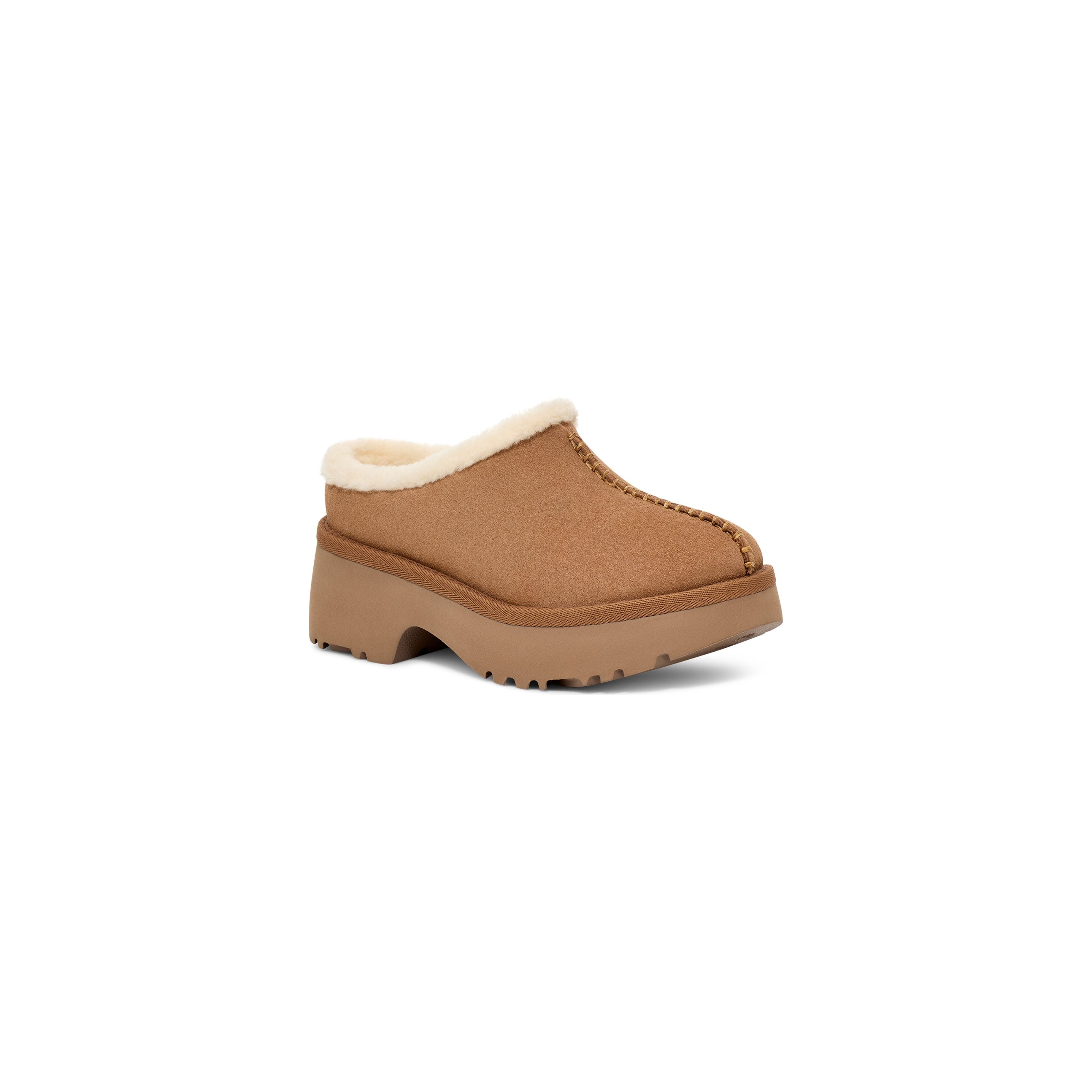 UGG Women's New Heights Cozy Clog Slippers - Soft Fleece Lined Indoor/Outdoor House Shoes for Women - Perfect for Home, Office & Casual Wear
