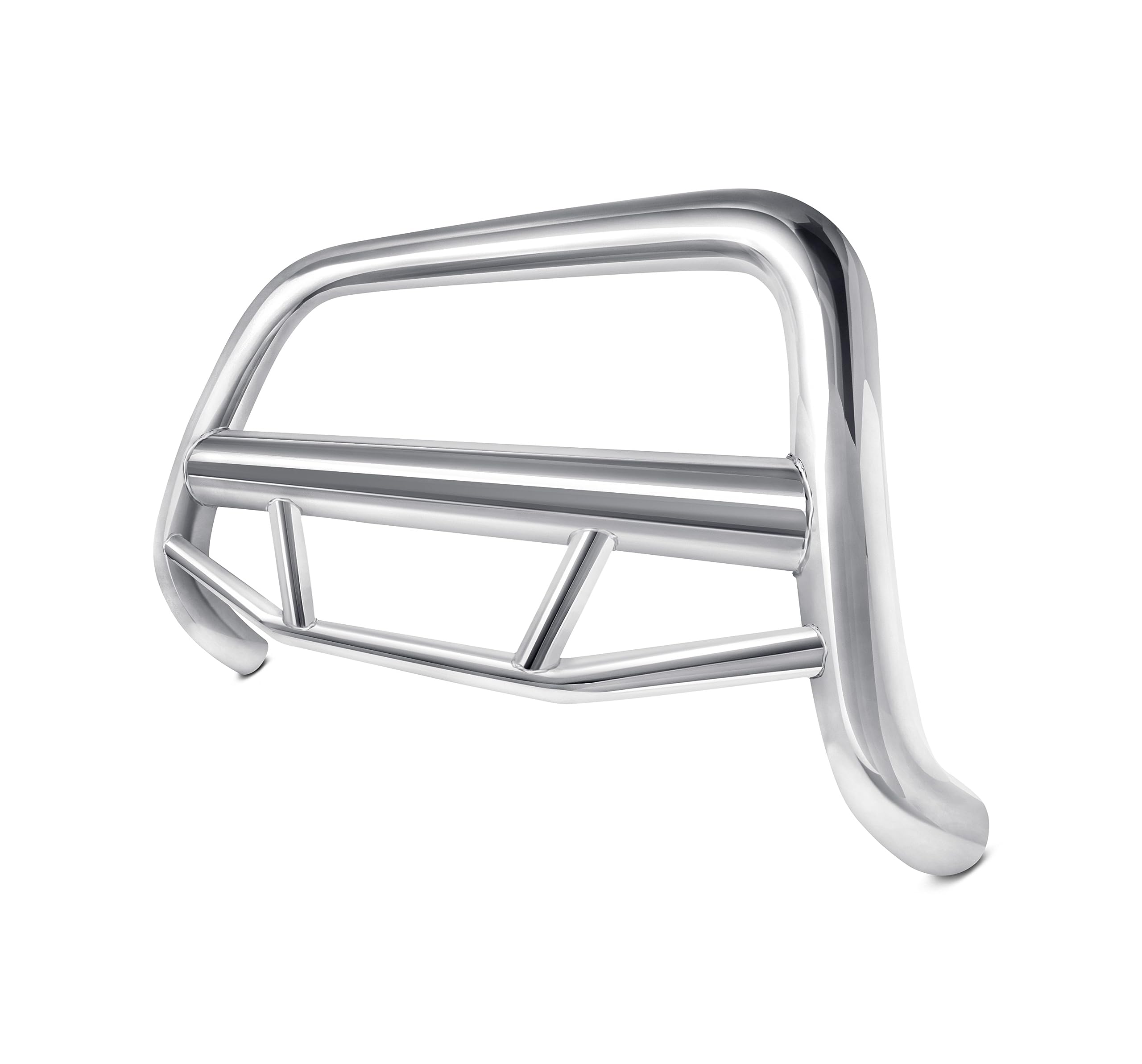 Black Horse Stainless Steel Max Bull Bar with No Skid Plate for 2020-2022 Toyota Highlander | Heavy Duty Front Bumper Guard for Off-Road & Truck Protection