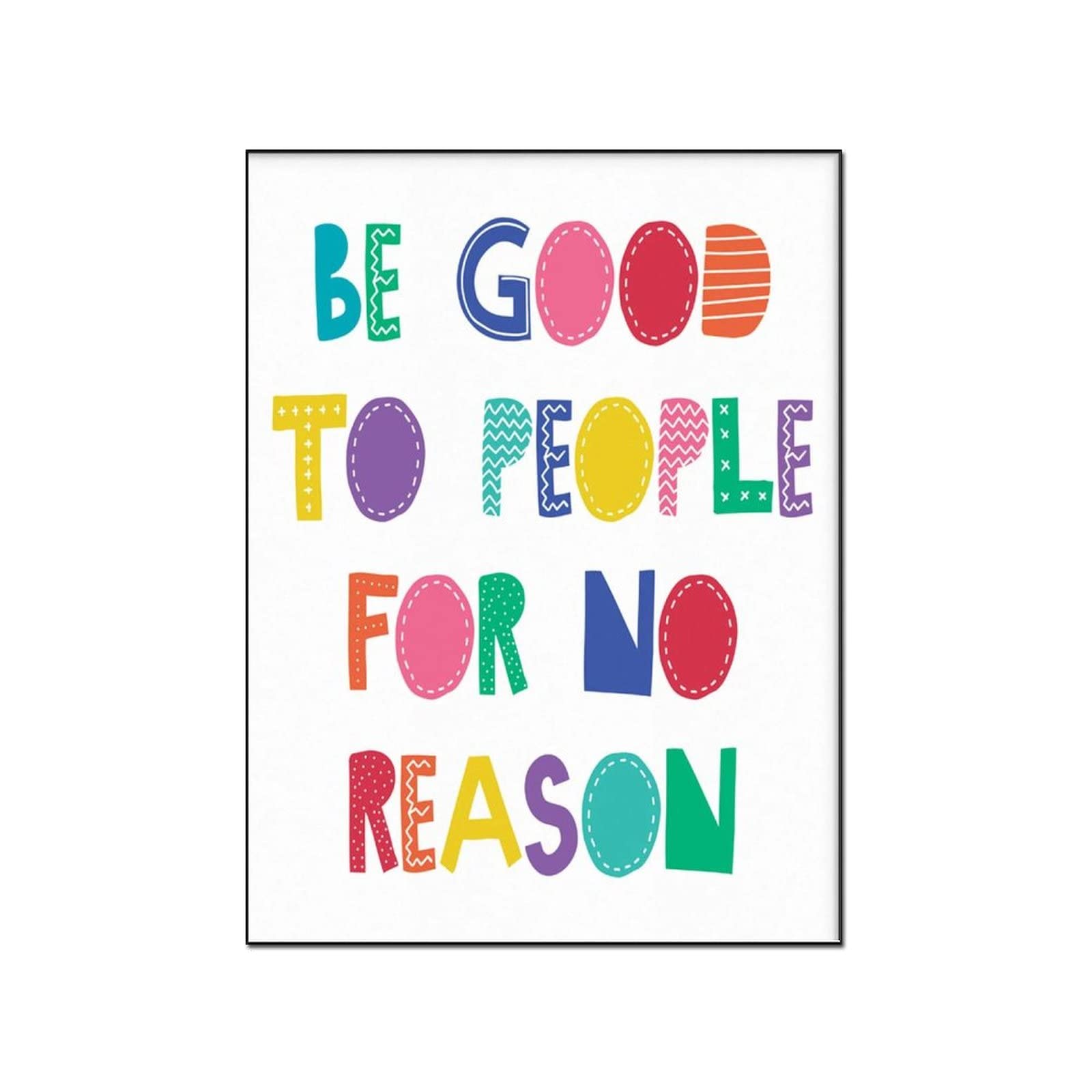 **Inspirational Wall Art Posters for Kids - Minimalist Canvas Prints (24x32inch/60x80cm) - Room Aesthetic Decor for Bedroom, Living Room & Nursery**